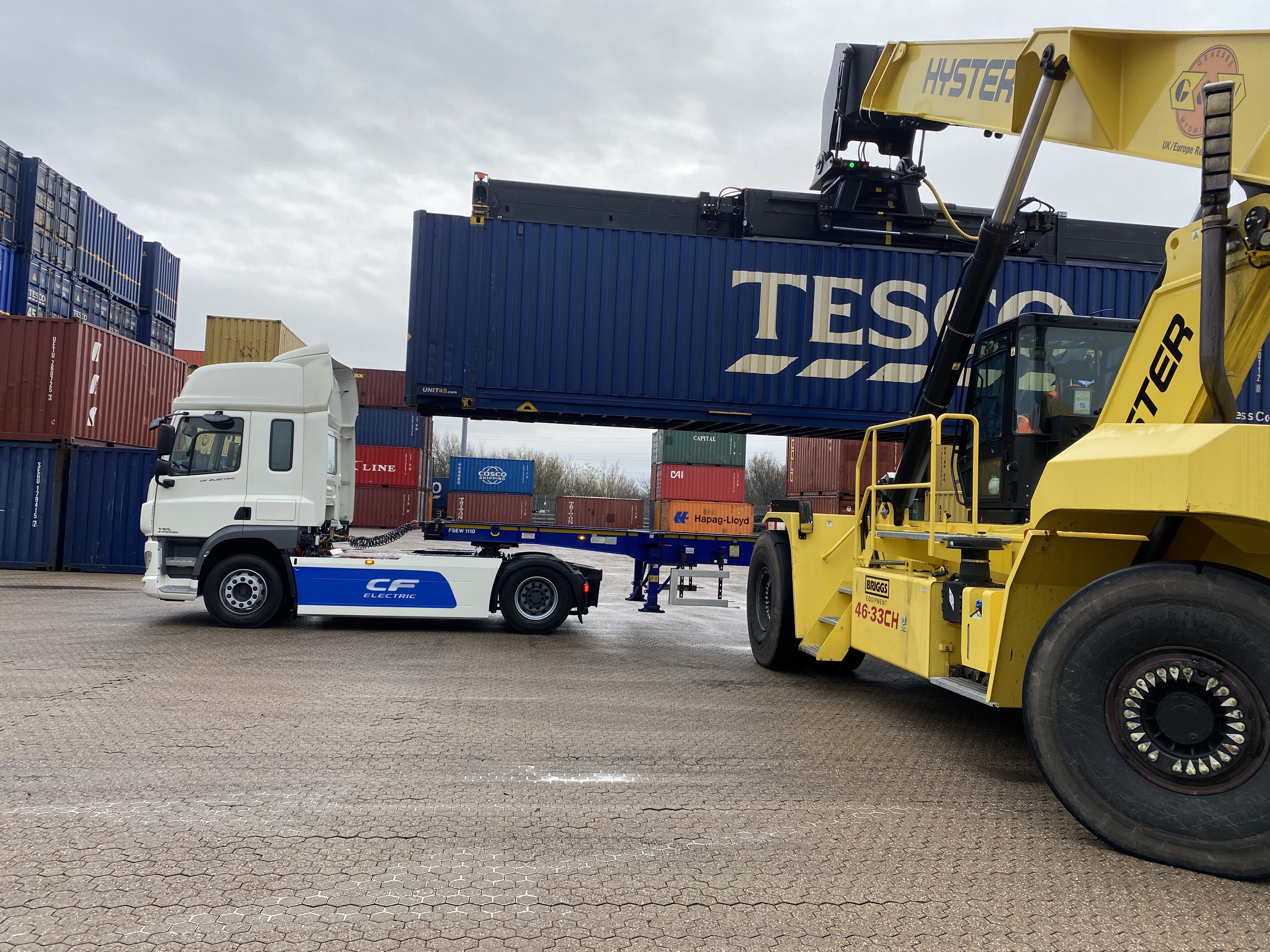 Rapid Charge Ultrafast Charges UK's First Electric HGV